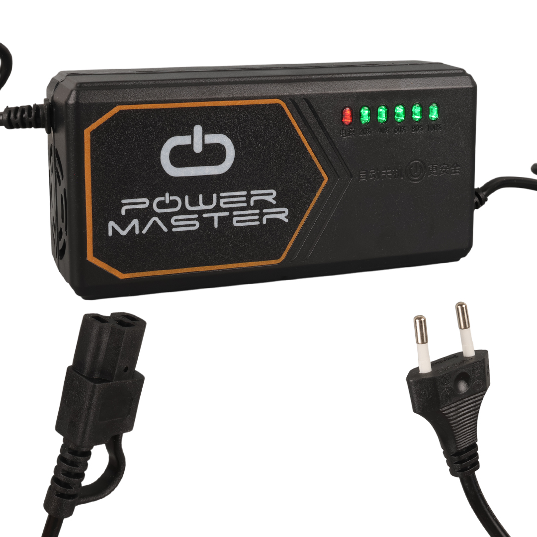 60 VOLT - 20 AMPER IEC C15 DİŞİ UÇLU GÖSTERGELİ ELEKTRİKLİ BİSİKLET ŞARJ AKÜ CİHAZI (ADJ160-01) (5271)