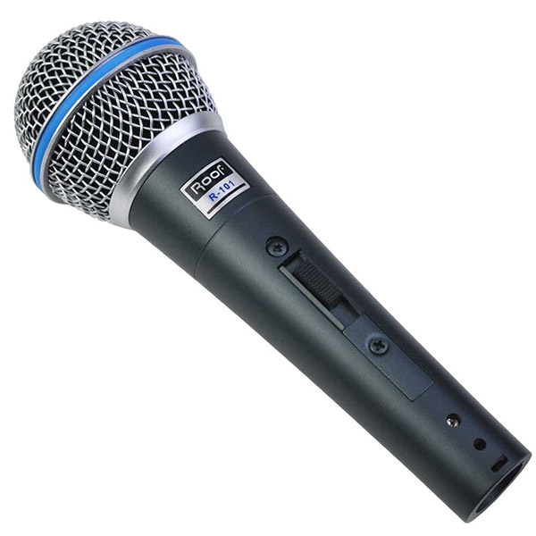 600 OHM DİNAMİK KABLOLU EL MİKROFONU R-101 (5271)