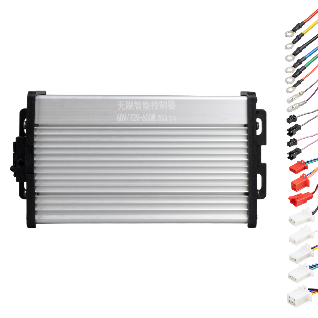 60V-72V 600W ELEKTRİKLİ BİSİKLET VE SCOOTER AKILLI GÜÇ KONTROL ÜNİTESİ (5271)