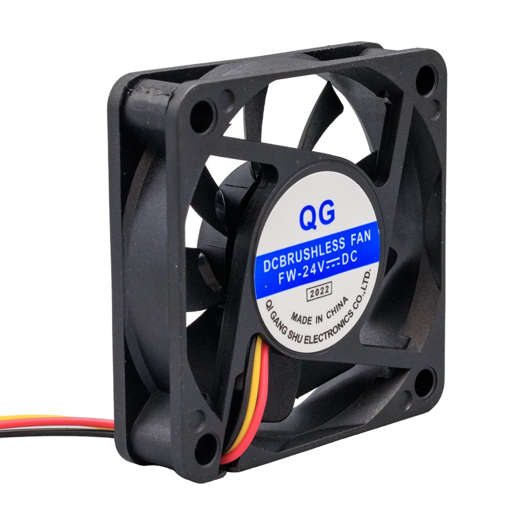 60X60X15 MM 6X6 24 VOLT DC 0.08 AMPER 3 KABLOLU FAN (5271)
