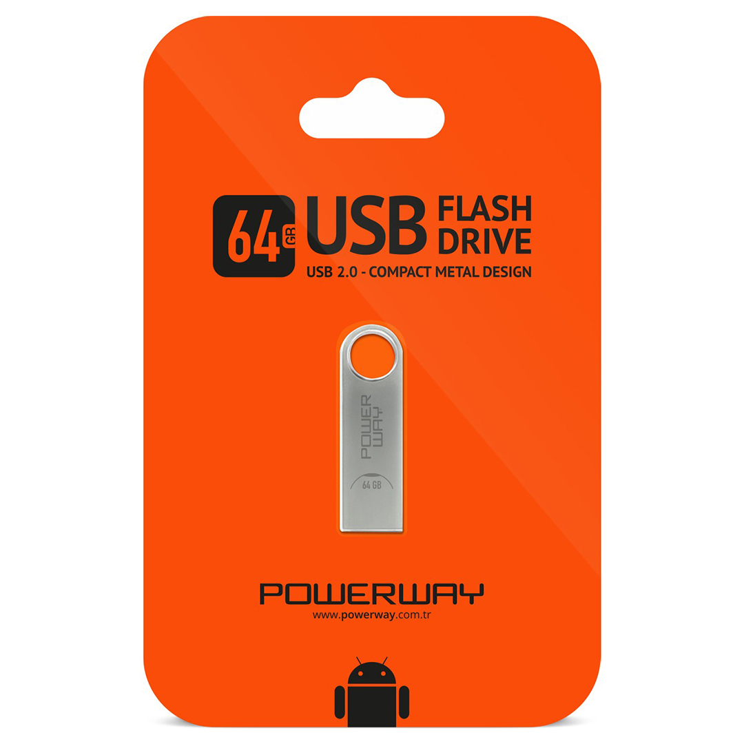 64 GB METAL USB 2.0 FLASH BELLEK (5271)