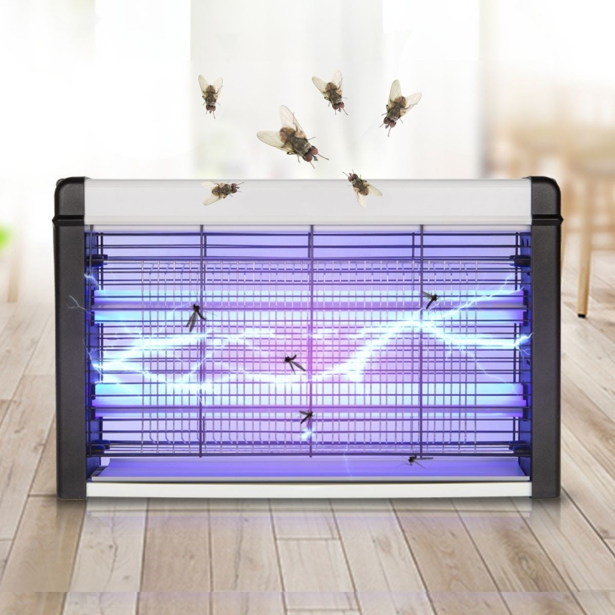6W Taşınabilir ve Asılabilir Elektrikli Led Sivrisinek Yok Edici Hem Gece Lambası Hem Haşere Engelleyici Makine (5271)