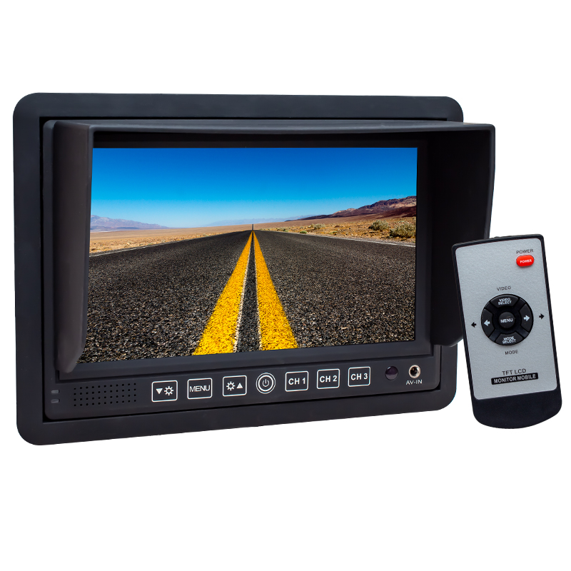 7 12V-24V 3 KANAL AV GİRİŞLİ MONİTÖR (5271)