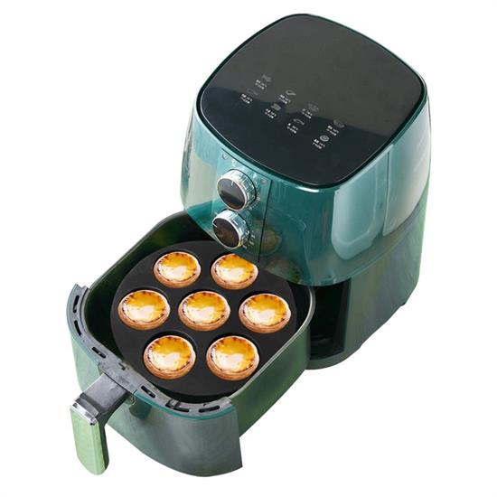 7 Gözlü Silikon Çok Amaçlı Airfryer Muffin Cupcake Kek ve Çörek Pişirme Kalıbı (5271) 7 Gözlü Silikon Çok Amaçlı Airfryer Muffin Cupcake Kek ve Çörek Pişirme Kalıbı (5271)