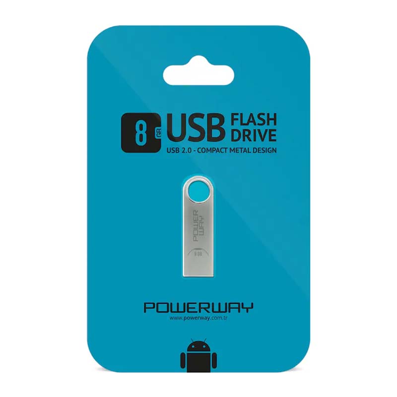 8 GB METAL USB 2.0 FLASH BELLEK (5271)