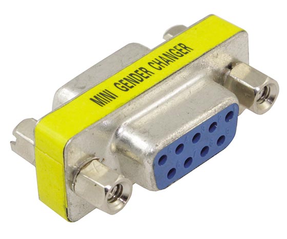 9 PİN DİŞİ/DİŞİ ÇEVİRİCİ (RS-232 DİŞİ DİŞİ ARA) (5271)