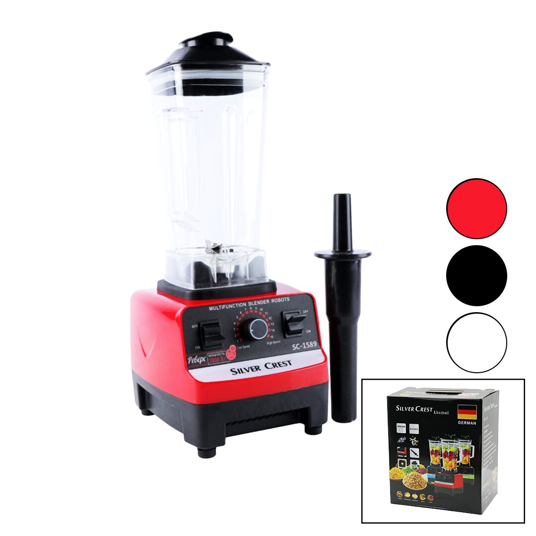 9000W   BUZ KIRICI  ÇOK AMAÇLI BLENDER DOĞRAYICI  2PCS HAZNE - 2LT - 0.7LT SC-1589 (5271)