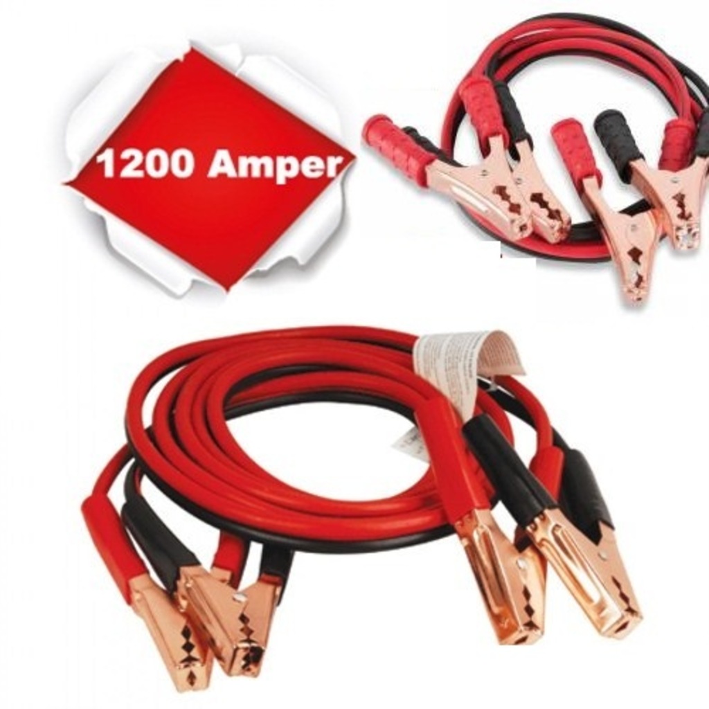 Akü Takviye Kablosu 1200 Amper (Taşıma Çantalı) (5271)