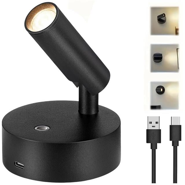 AL-XYD05 Çok Fonksiyonlu Dokunmatik Şarjlı 1200mAh Duvar Aplik 3000K-4000K-6500K TYPE-C Şarj Girişli (5271) AL-XYD05 Çok Fonksiyonlu Dokunmatik Şarjlı 1200mAh Duvar Aplik 3000K-4000K-6500K TYPE-C Şarj Girişli (5271)