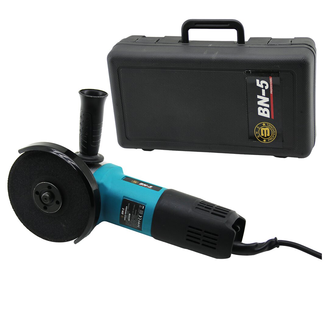 ANGEL GRINDER SPRAL TAŞLAMA - POLİSAJ ZIMPARA 1200W 125MM - 11000RPM BN-118 (5271)