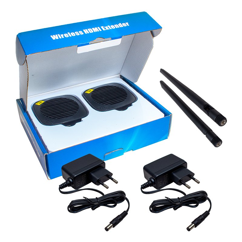ANTENLİ HDMI KABLOSUZ EXTENDER 50 METRE UZATICI (5271)