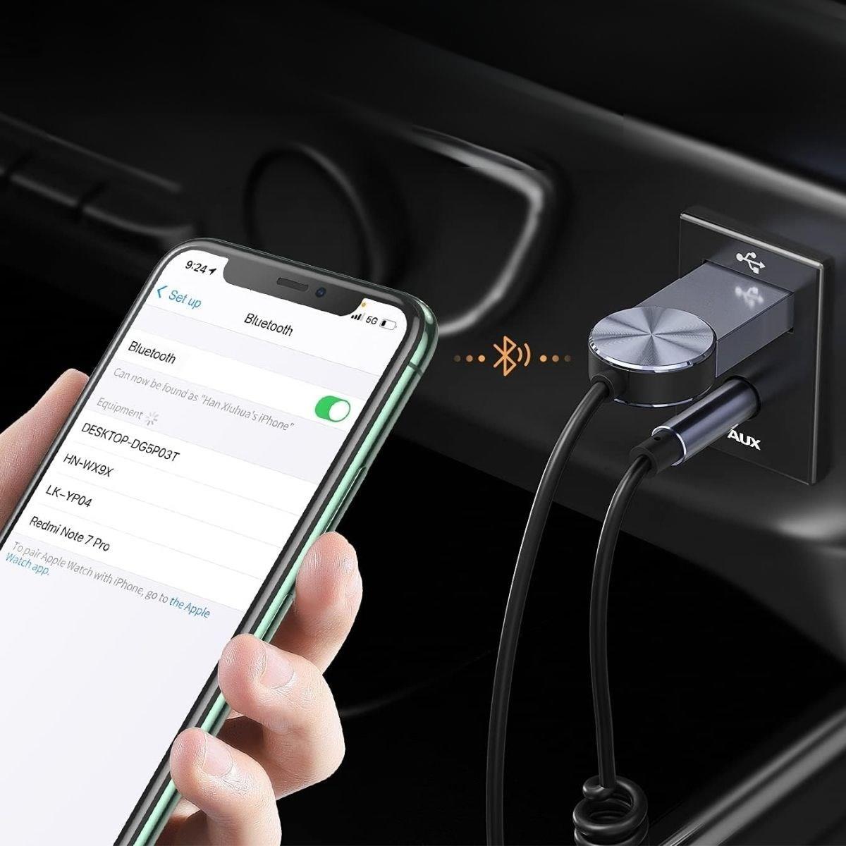 Araba için Bluetooth Aux Alıcısı Wireless Araç Kiti (5271) Araba için Bluetooth Aux Alıcısı Wireless Araç Kiti (5271)