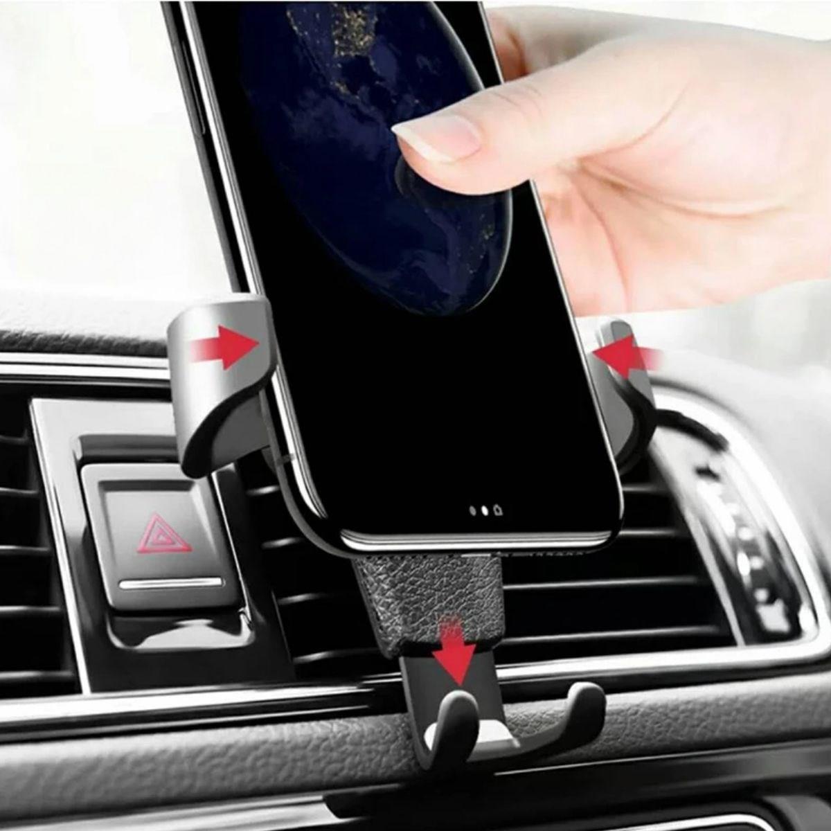 Araç İçi Klima Izgarasına Takılabilen Plastik Oto Telefon Tutucu Gravity (5271) Araç İçi Klima Izgarasına Takılabilen Plastik Oto Telefon Tutucu Gravity (5271)