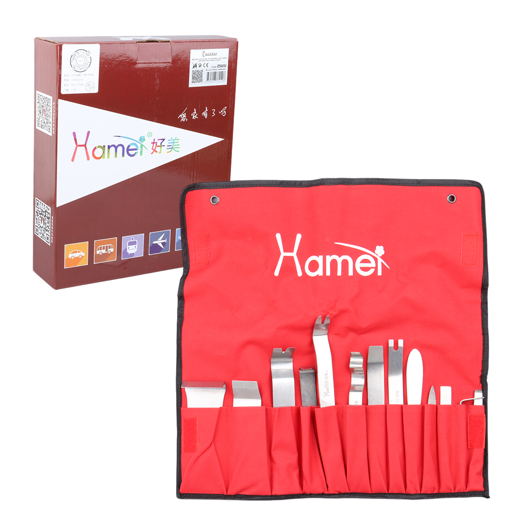 ARAÇ İÇİ SES SİSTEMİ SÖKME - LASTİK SÖKME -  KAPI DÜZELTME ÇIKARMA TAKIMI PASLANMAZ ÇELİK (5271)