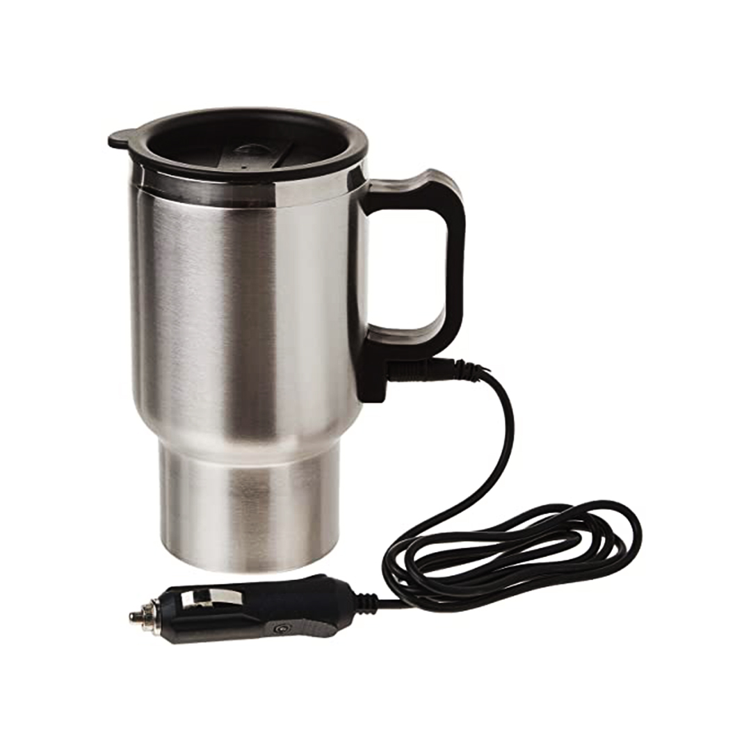 ARAÇ - OTO- 12V ÇELİK BARDAK KETTLE SU ISITICISI ÇAKMAKLIK FİŞLİ (5271)