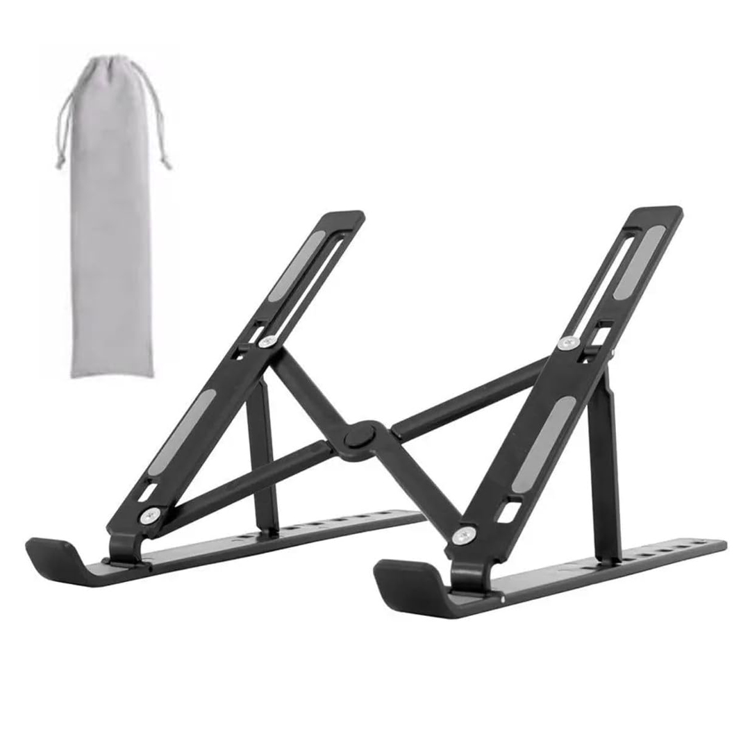 AŞINABİLİR KATLANIR ALÜMİNYUM TABLET/NOTEBOOK/LAPTOP STAND (10 - 15.6) (5271)