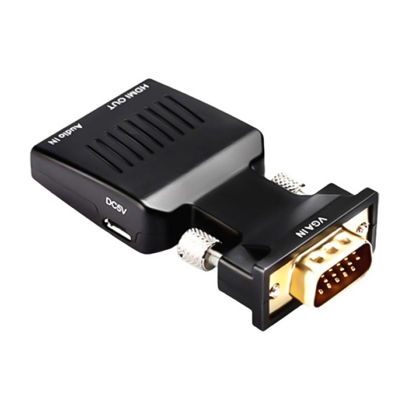 AUDIO ÇIKIŞLI VGA TO HDMI ÇEVİRİCİ ADAPTÖR 1080HD (5271)