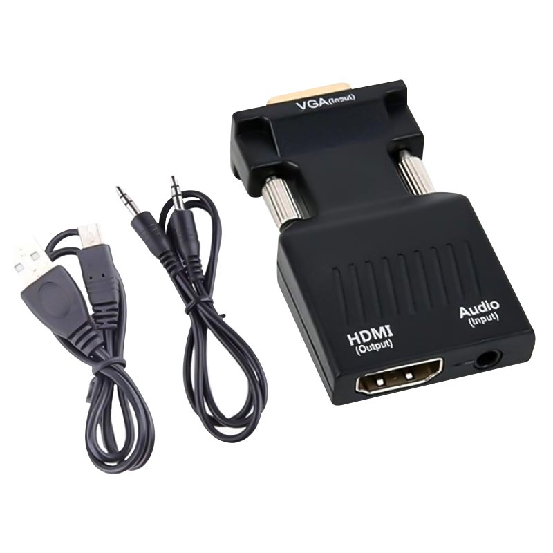 AUDIO ÇIKIŞLI VGA TO HDMI ÇEVİRİCİ ADAPTÖR 1080HD (5271) AUDIO ÇIKIŞLI VGA TO HDMI ÇEVİRİCİ ADAPTÖR 1080HD (5271)