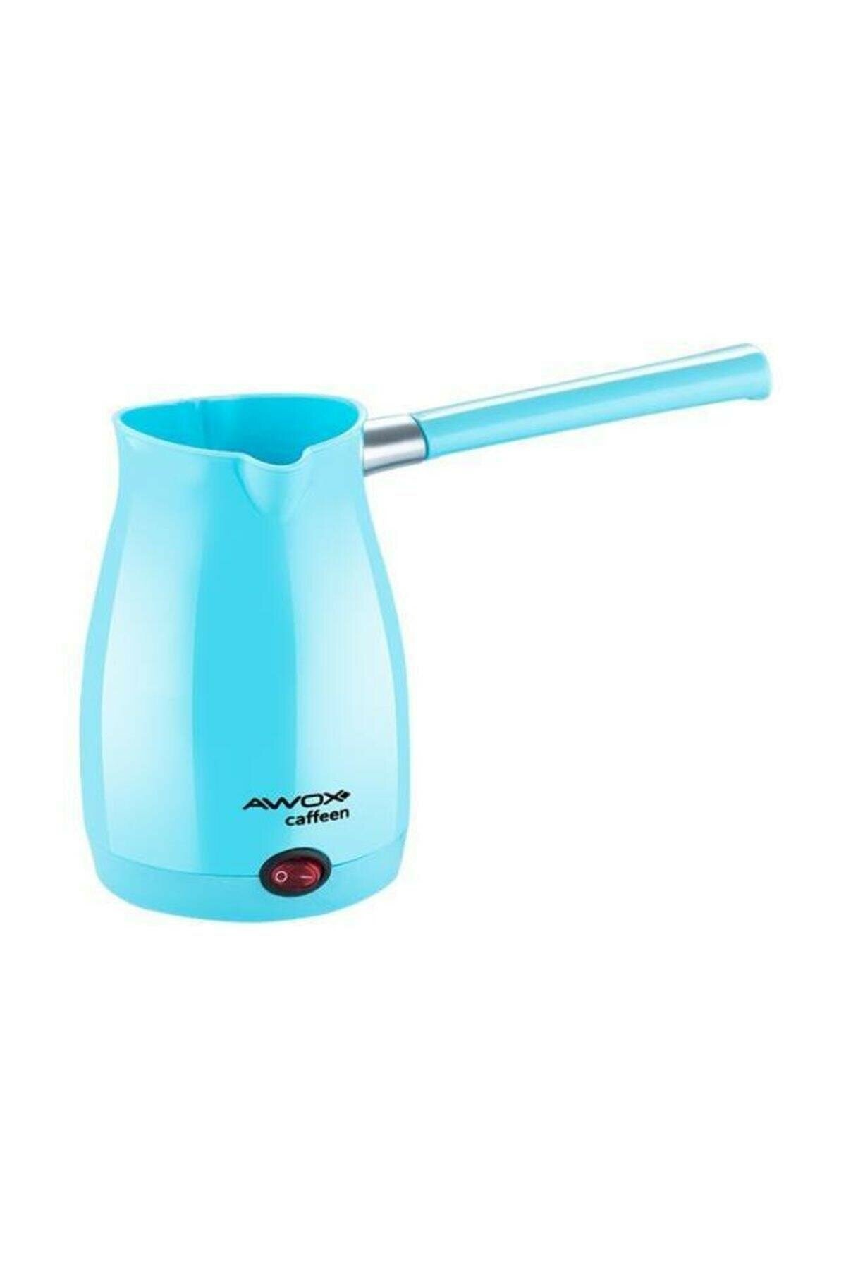AWOX CAFFEEN  MAVİ  ELEKTRİKLİ CEZVE  TÜRK KAHVESİ  MAKİNESİ  PLASTİK   ÇİFT AĞIZ   0.4LT - 5 FİNCAN   1000W (5271)
