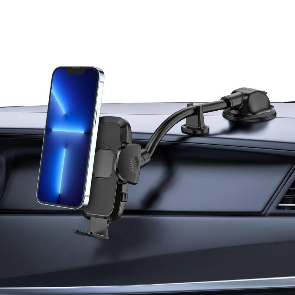 Ayarlanabilir Vakum Kilitli Cam Ve Torpidoya Takılabilen Telefon Tutucu (5271)