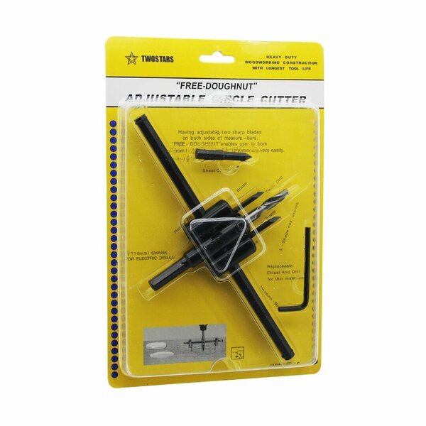 AYARLI  ALÇI PANÇ DELME 2 BIÇAK  1-3 İNÇ/16 30MM - 7-7 İNÇ/8 200MM - 1 İNÇ/8 3MM - 2 İNÇ 50MM (5271)