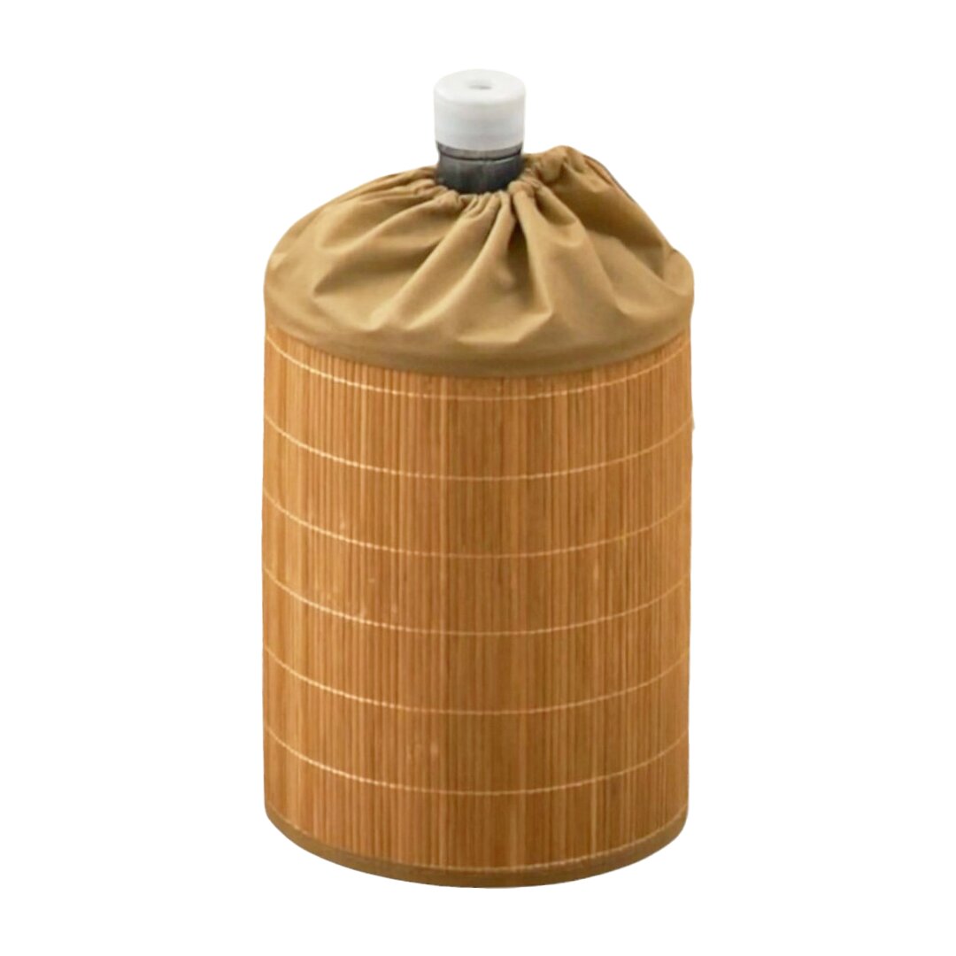 BAMBU HASIR=42X35CM  DAMACANA KILIFI  BÜZÜLEBİLİR AĞIZ BEZLİ=42X18CM (5271)