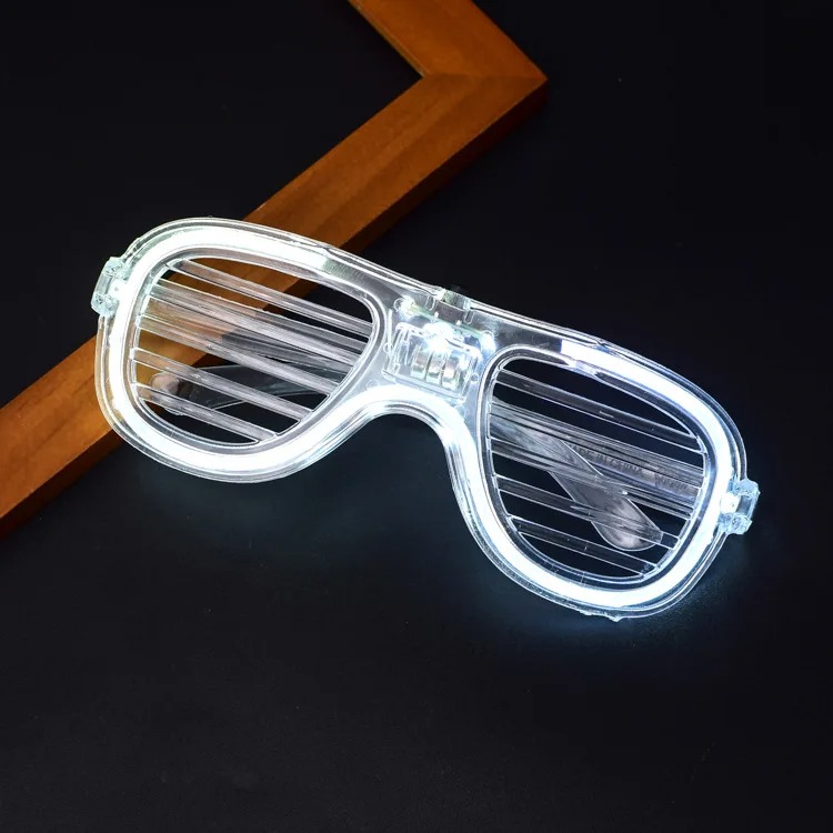 Beyaz Led Işıklı Parti Gözlüğü - Neon Glow Şerit Gözlük 3 Modlu (5271) Beyaz Led Işıklı Parti Gözlüğü - Neon Glow Şerit Gözlük 3 Modlu (5271)