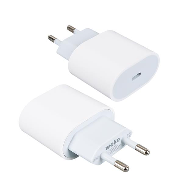 BEYAZ PD 20 WATT IPHONE TYPE-C HIZLI ŞARJ BAŞLIĞI (5271)