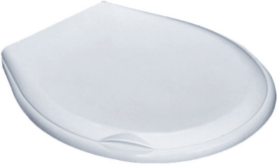 BEYAZ SERT KLOZET KAPAK BÜYÜK 36.5 x 42.5 cm (5271)