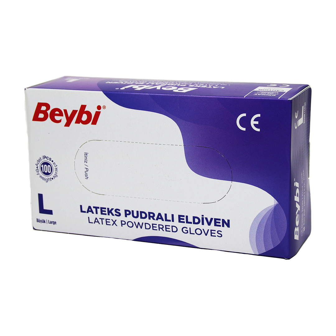 BEYBİ L PUDRALI MUAYENE ELDİVENİ 100LÜ (5271)