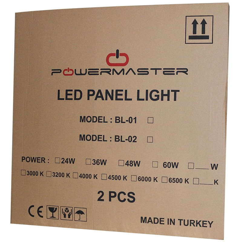 BL-01 60X60 LED PANEL BEYAZ 48W - 6500K--1248 LÜMEN SIVA ALTI (5271)