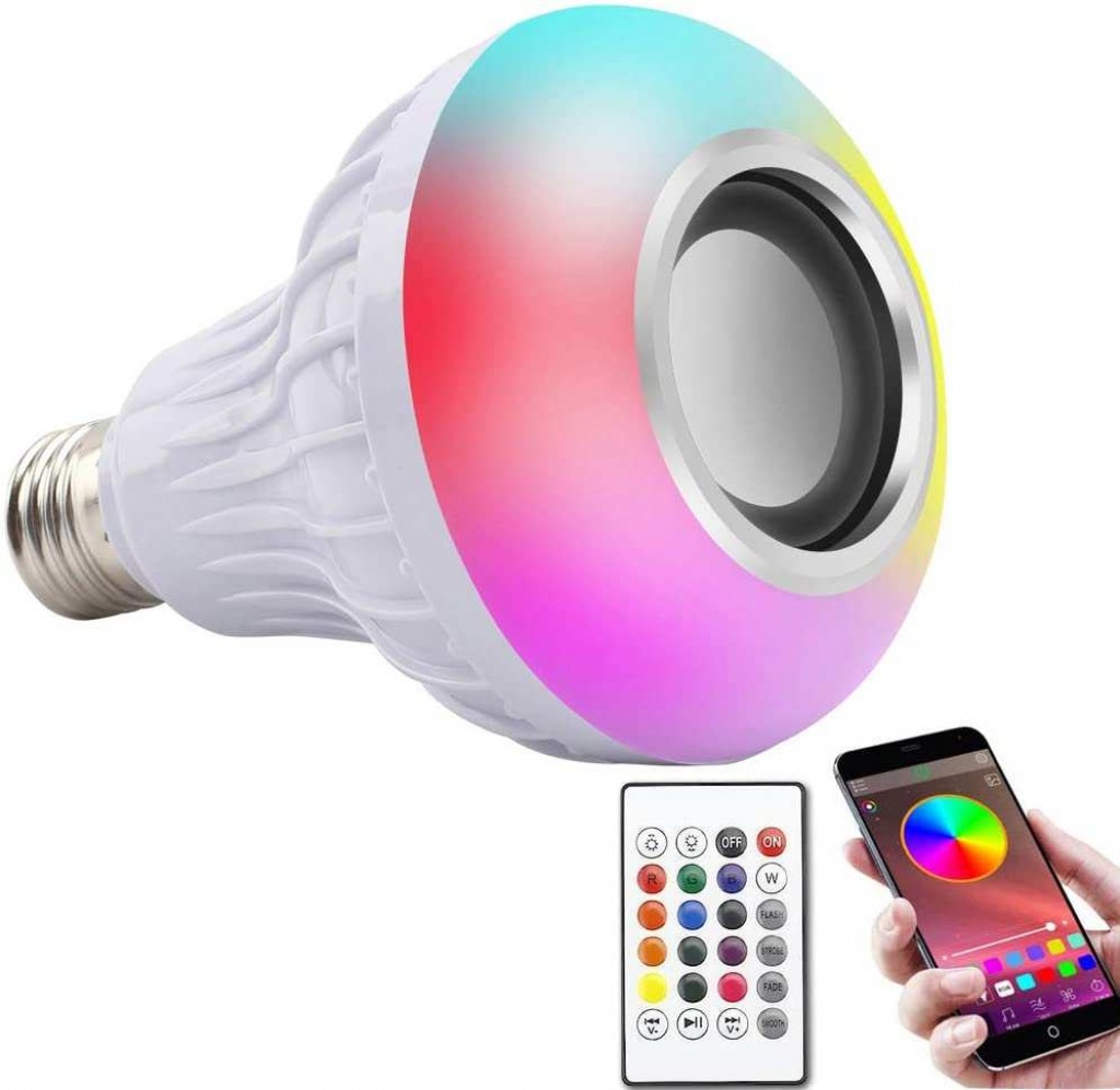 Bluetooth Hoparlör Akıllı Led Ampul Lamba (5271) Bluetooth Hoparlör Akıllı Led Ampul Lamba (5271)