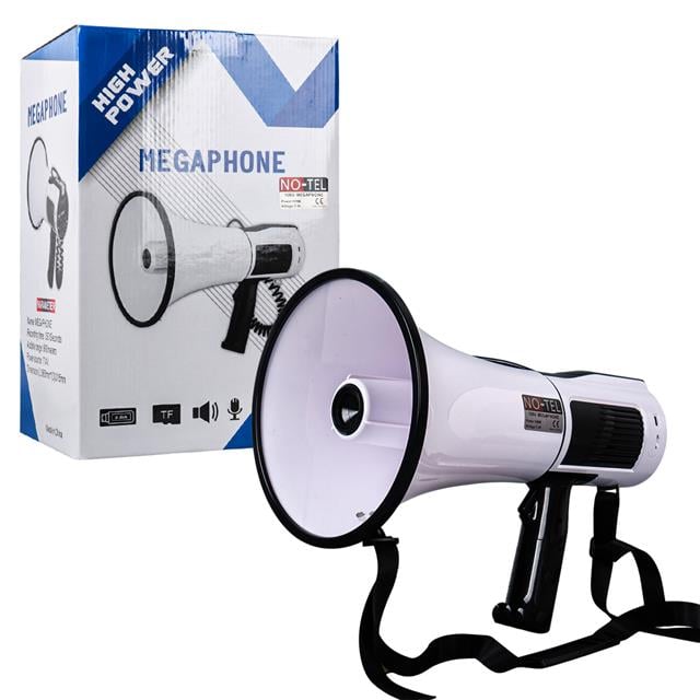 Bluetooth-Usb-Siren-Ses Kayıt Özellikli Dahili Bataryalı 100 Watt Büyük Boy Megafon (5271) Bluetooth-Usb-Siren-Ses Kayıt Özellikli Dahili Bataryalı 100 Watt Büyük Boy Megafon (5271)