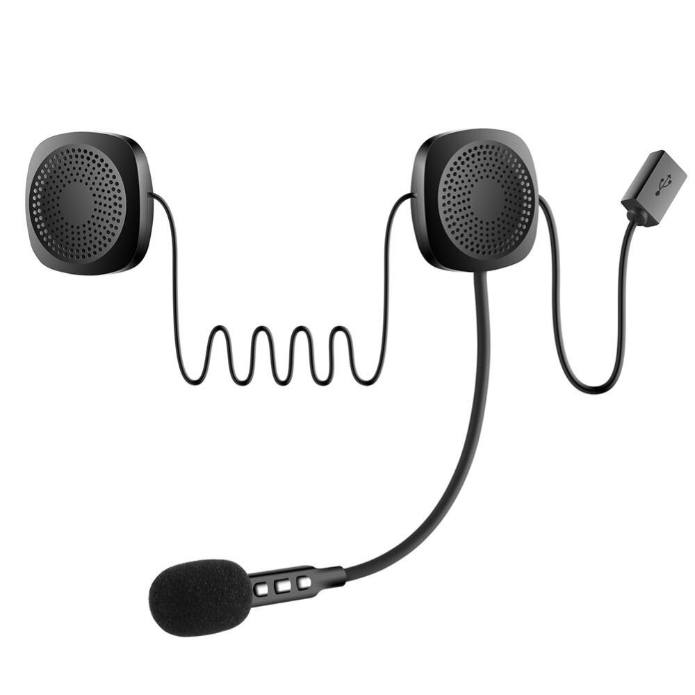 BLUETOOTHLU ŞARJLI KASK İÇİ MOTOSİKLET HOPARLÖR VE MİKROFON SETİ (5271)