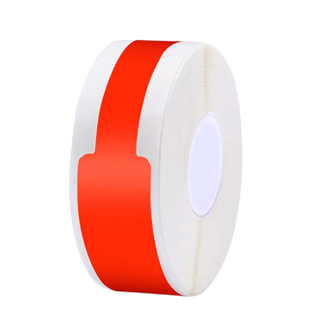 BLUETOOTHLU ETİKET MAKİNESİNİN KIRMIZI ETİKETİ (5271)