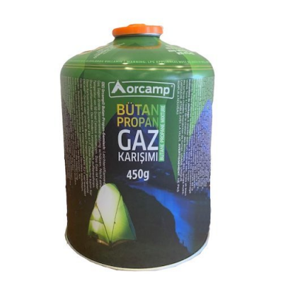 BÜYÜK TOMBUL BÜTAN PROPAN GAZ KARTUŞ KORE TİPİ OCAKLAR İÇİN 450GR (5271)