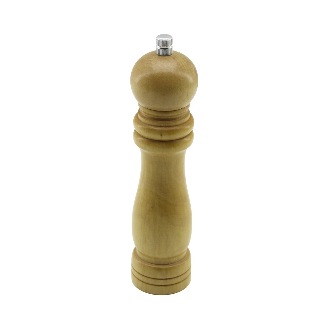 BÜYÜK= ÇAP: 4.5CM - UZUNLUK: 19CM AHŞAP TUZ - BAHARAT ÖĞÜTÜCÜ (5271)