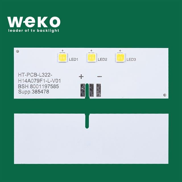 BUZDOLABI İÇ AYDINLATMA LEDİ LD79 HT-PCB-L322-H14A079B-L-V01 3 ÇİPLİ (5271)