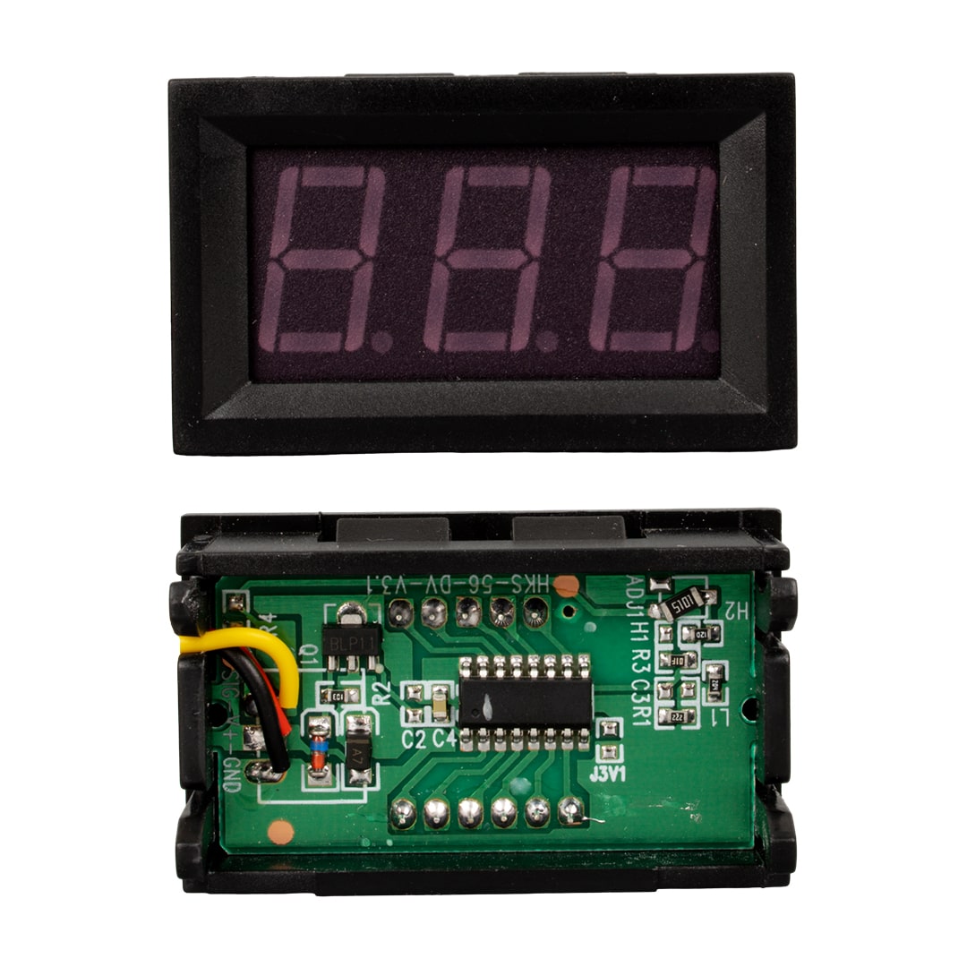 CA-056-100V DC 0-100V 1A 10A 50A 100A DİJİTAL VOLTMETRE (5271)
