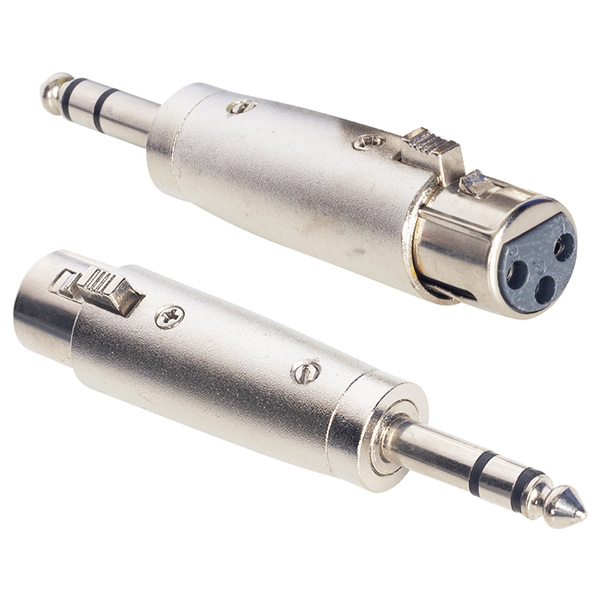 CANON DİŞİ / 6.3 MM STEREO GİTAR ERKEK CANON ÇEVİRİCİ JACK(XRL) (5271)