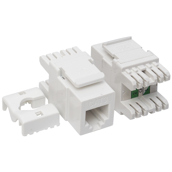 CAT3 ŞASE 6P4C 180 DERECE (KEYSTONE JACK) (5271)