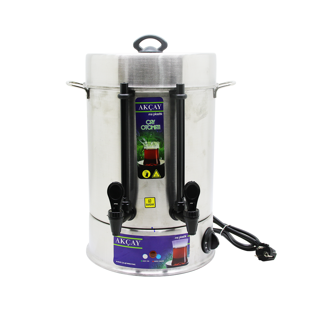 ÇAY OTOMATI 60 BARDAK SEMAVER ELEKTRİKLİ ÇAY MAKİNESİ ( MARKA DEĞİŞKENLİK GÖSTEREBİLİR )  (5271)