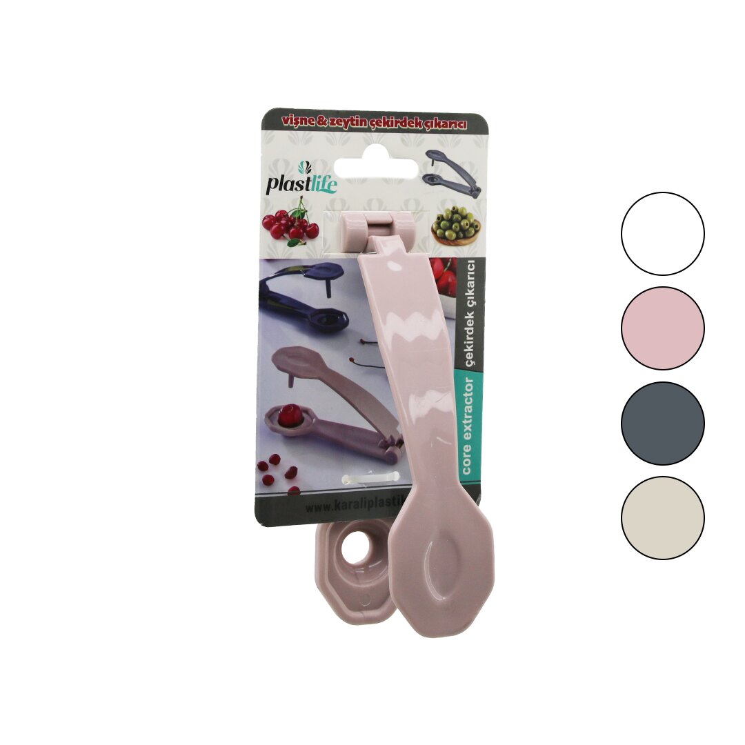 ÇEKİRDEK ÇIKARICI VİŞNE - ZEYTİN VB. RENKLİ PLASTİK (5271)
