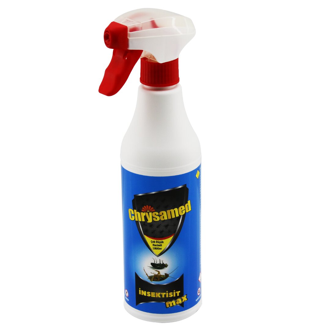 CHRYSAMED İNSEKTİSİT MAX SIVI BÖCEK İLAÇ SPREY 500ML HAMAMBÖCEK - KENE - AKREP - KARINCA - TAHTA KURUSU (5271)
