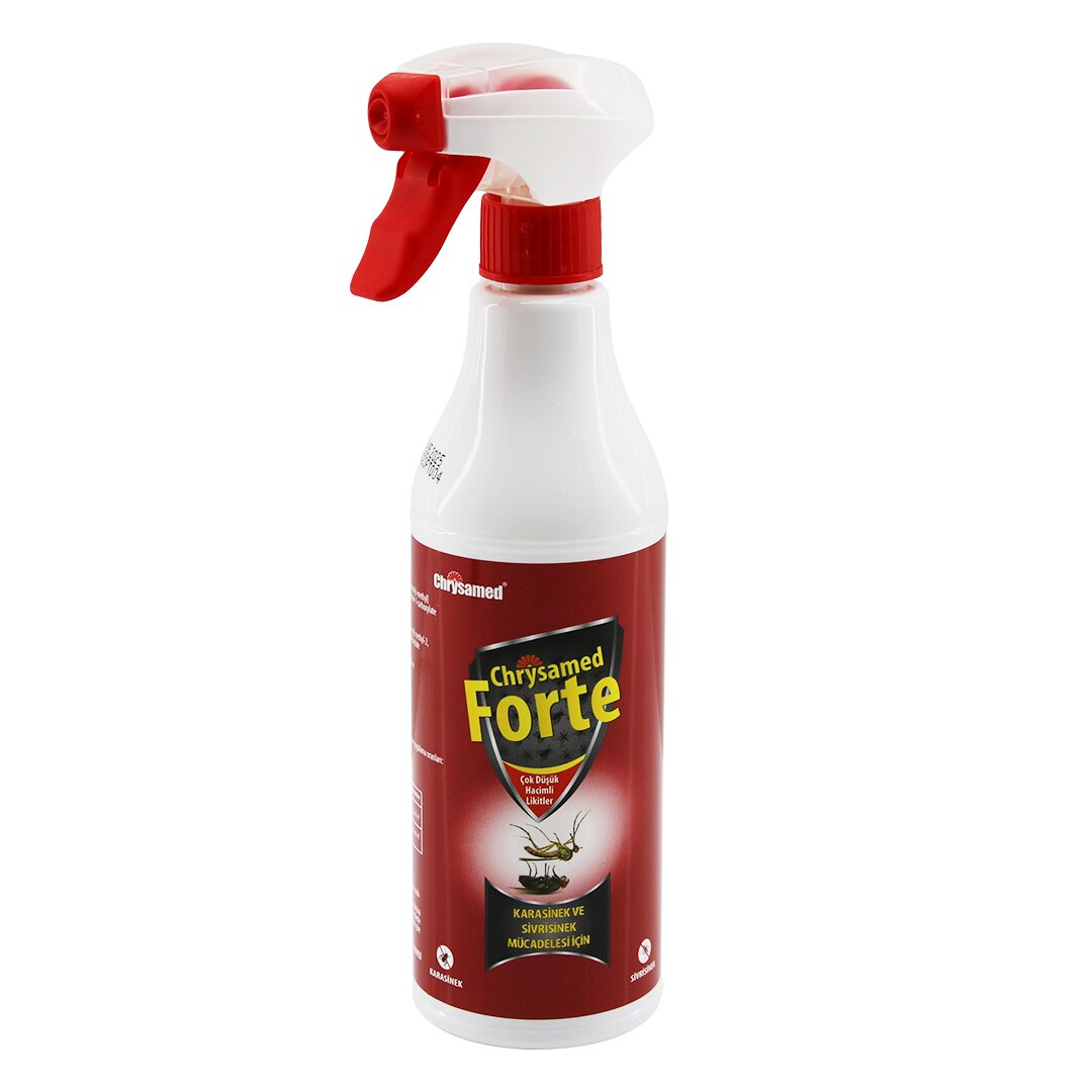 CHRYSAMED FORTE SIVI BÖCEK İLAÇ SPREY 500ML KARASİNEK - SİVRİSİNEK (5271)