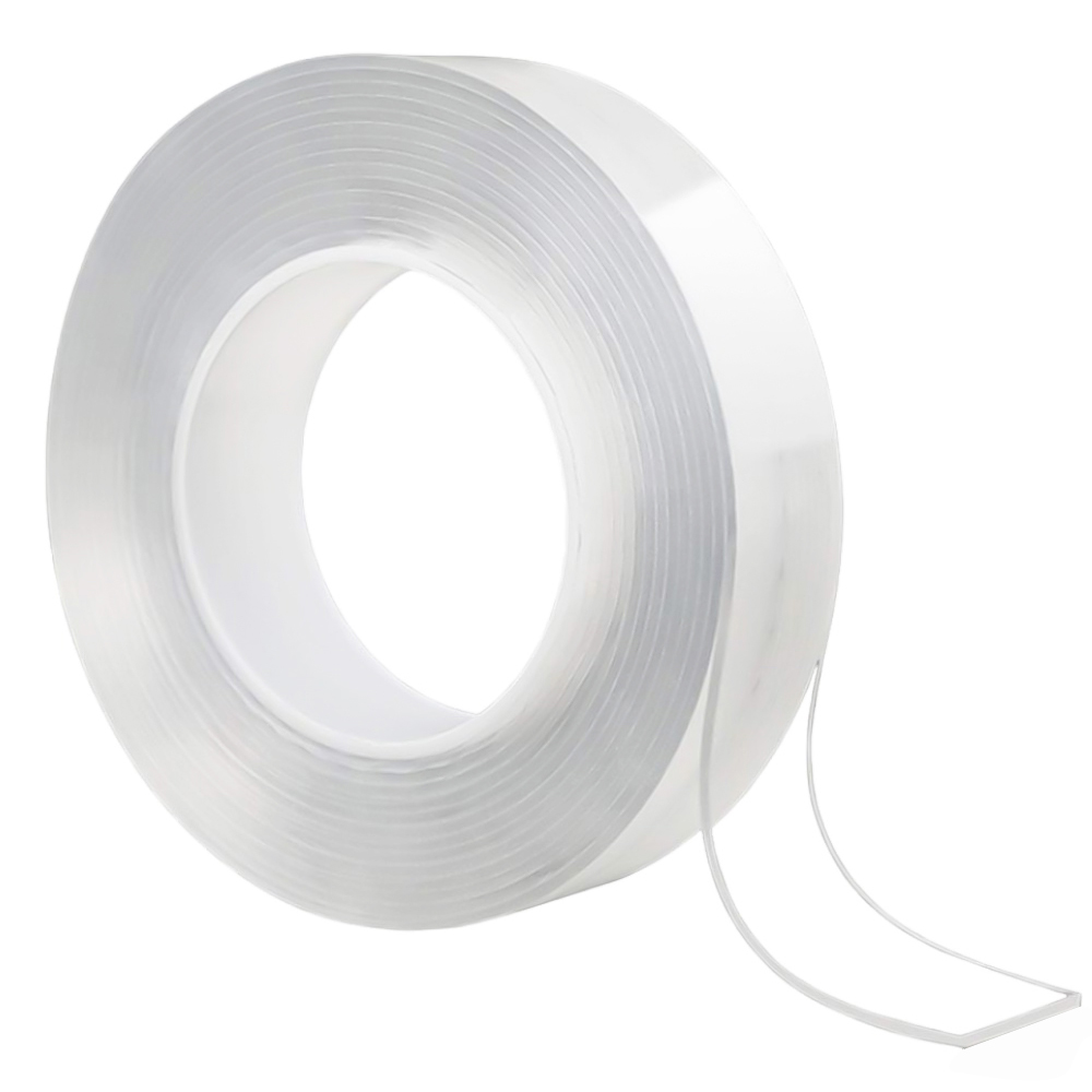 ÇİFT TARAFLI NANO TEKNOLOJİ SÜPER YAPIŞTIRICI ŞEFFAF BANT 1MM*3CM*3M (5271)