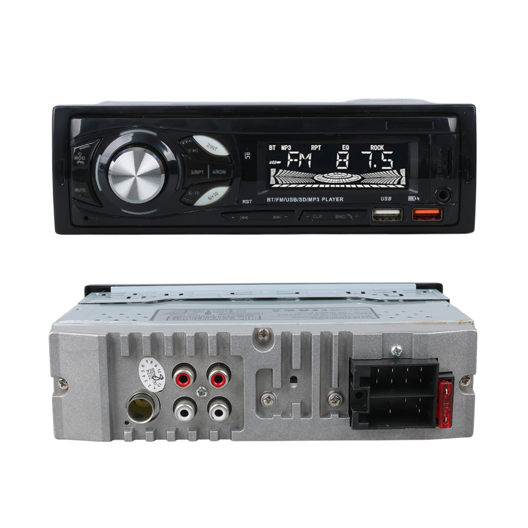 ÇİFT USB/SD/FM/AUX/BLUETOOTH KUMANDALI OTO TEYP 4X60 WATT CS-107 (5271)