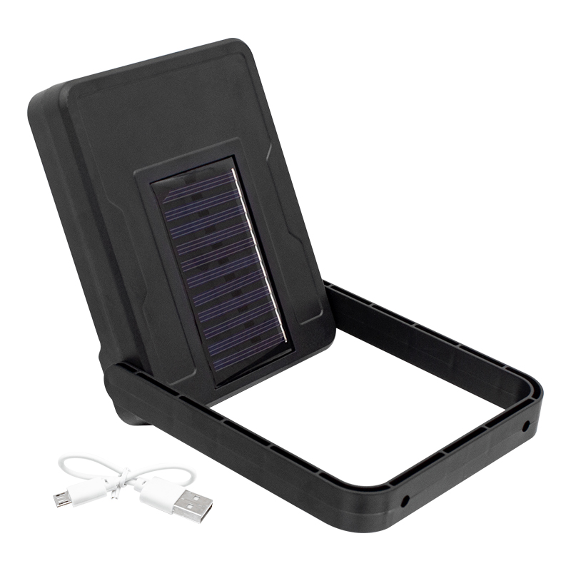 COB LEDLİ SOLAR PANELLİ ÇOK FONKSİYONLU LAMBA (5271)