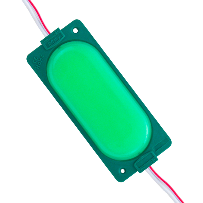 COB MODÜL LED 12V 3W YEŞİL 85 X 35MM IP65 220-240LM 140 DERECE (5271)