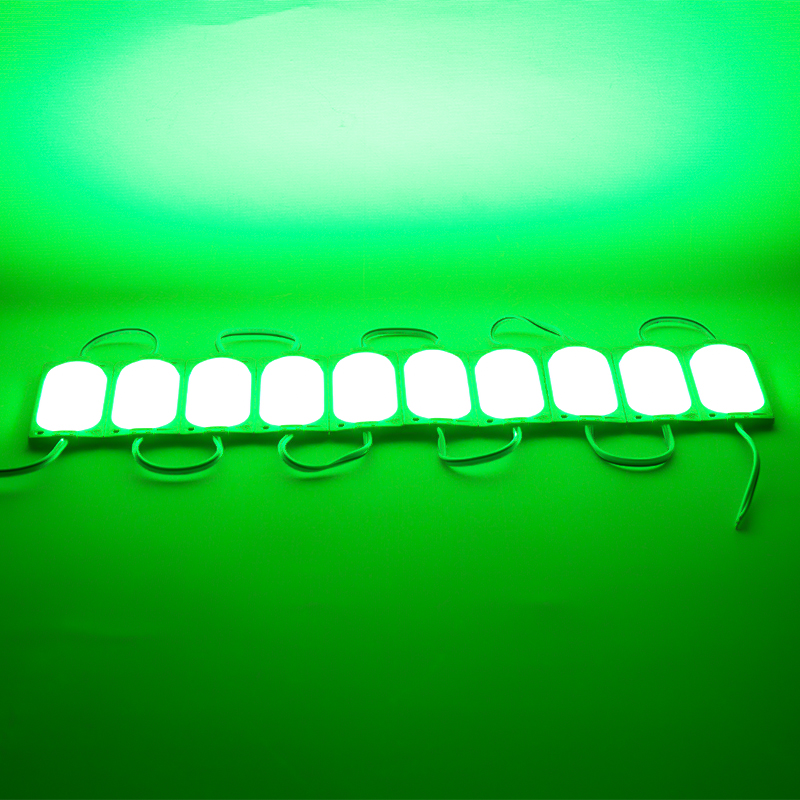 COB MODÜL LED 12V 3W YEŞİL 85 X 35MM IP65 220-240LM 140 DERECE (5271)